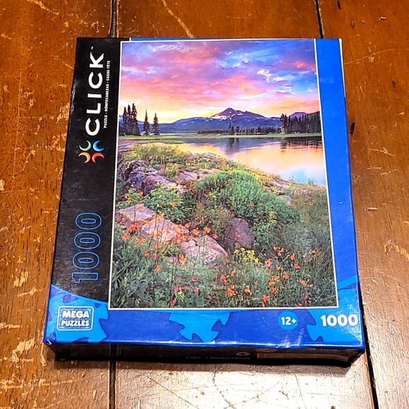 Columbine Island Sunset 1000 Piece Jigsaw Puzzle - Picture 1 of 3